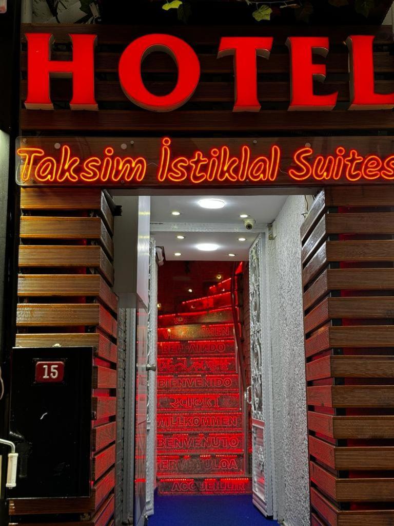Taksim Istiklal Suites Истанбул Екстериор снимка